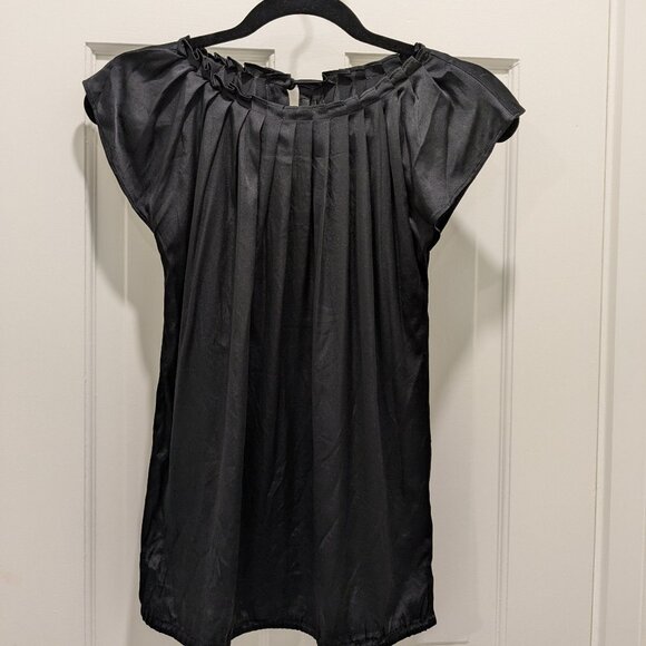 Club Monaco Silk Blouse (XS) - Picture 1 of 4